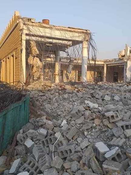 قص جدران وفتح أبواب و درايش تكسير جدران