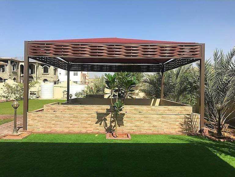 اسعار ومواصفات البرجولات | تركيب جميع أنواع البرجولات بالشكلها المختلفة