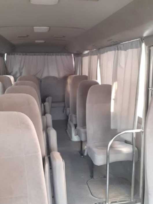 For rent busses coaster 30 seats with driver