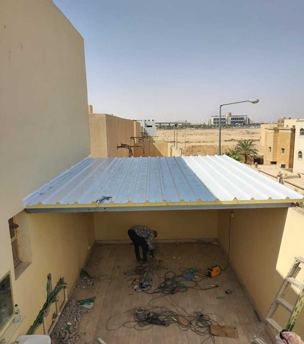 تركيب غرف سندوتش بنل هناجر تحويش مباني شبوك بناء ملحق ترميم مبني تشطيب مباني 0563304227