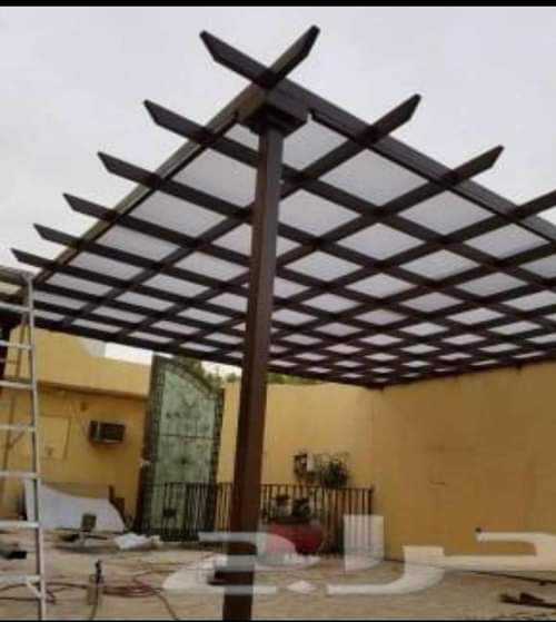 مظلات سواتر جلسات تنسيق الحدائق هناجر بيوت شعر وجميع اعمال الحداده جده