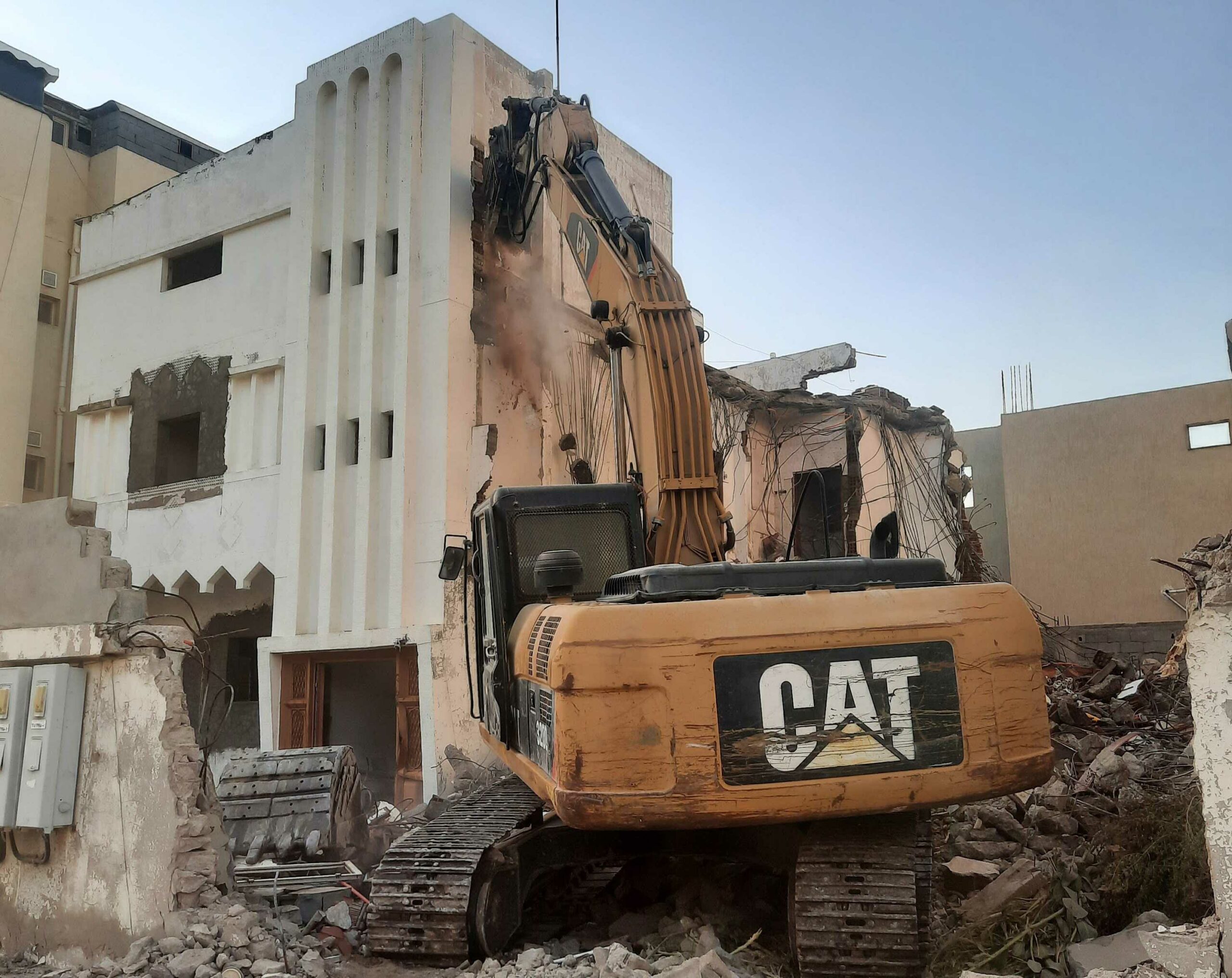 هدم المباني