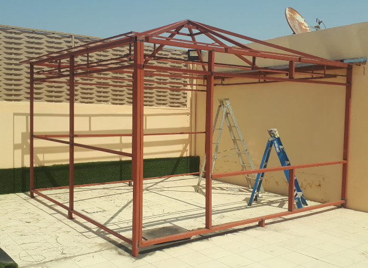 مظلات برجولات سواتر 0554380045