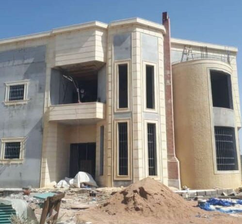 معلم ديكورات خارجيه اسمنت الرياض وبطح الرياض تصميم الحجر الطبيعي