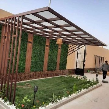 حداد مضلات وسواتر وبرجولات