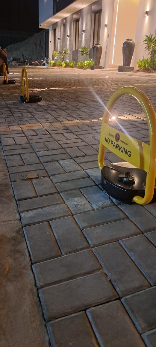 جهاز حاجز مواقف السيارات