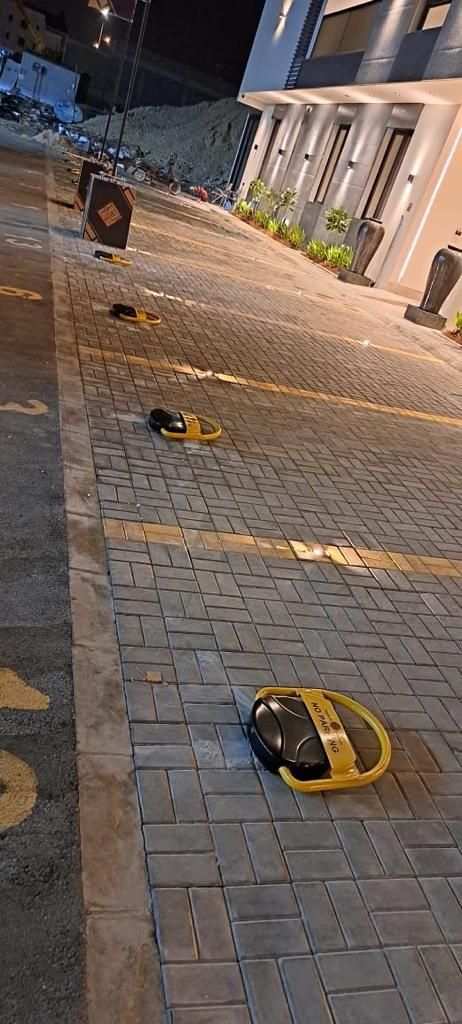 حاجز مواقف السيارات