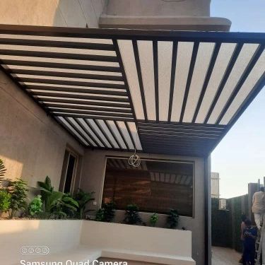 حداد مضلات وسواتر وبرجولات
