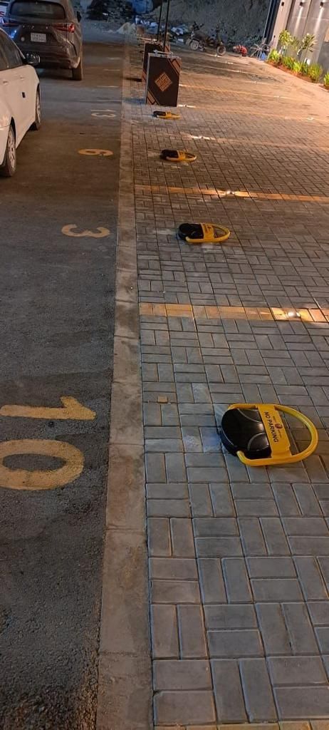 جهاز حاجز مواقف السيارات