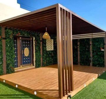 حداد مضلات وسواتر وبرجولات
