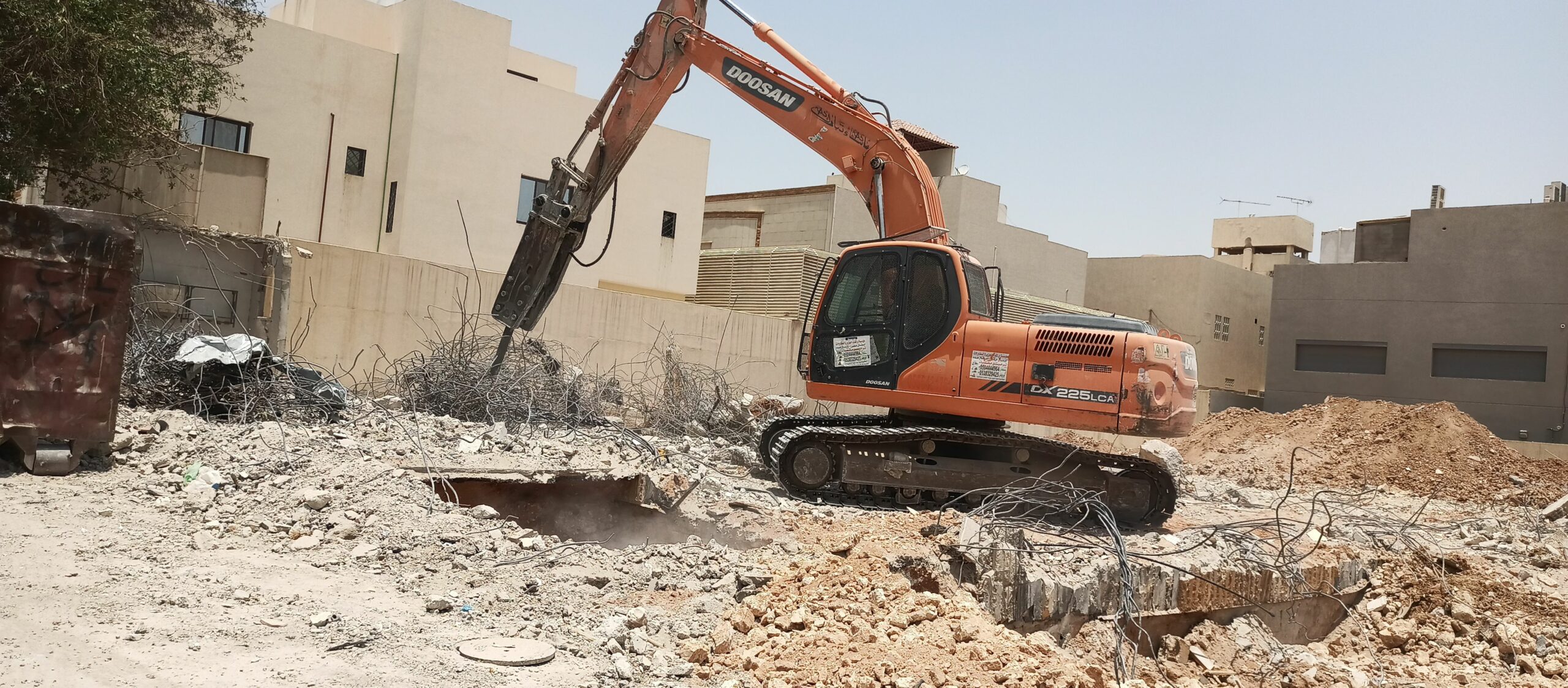 مقاول هدم مباني بالرياض