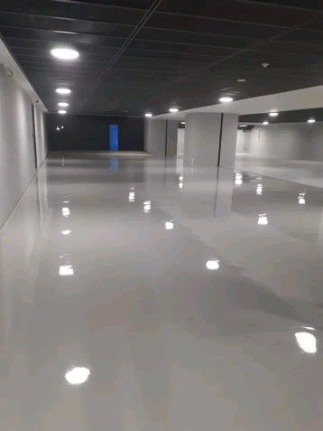 ارضيات ايبوكسي وكونكريت