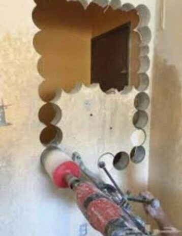 قص خرسانة وفتحه كور وفتح ابواب وفتح شبابك وفتح وتكسير خرسانه