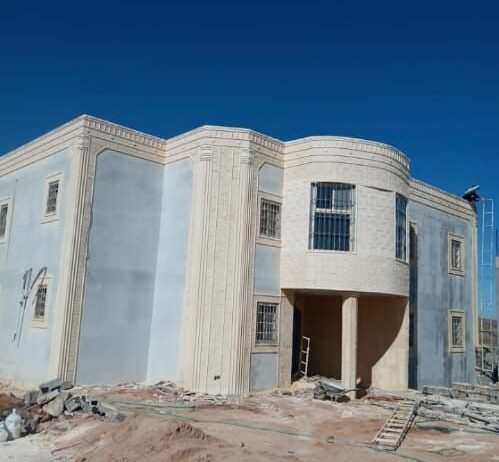 معلم ديكورات خارجيه اسمنت الرياض وبطح الرياض تصميم الحجر الطبيعي