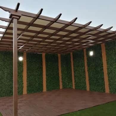 حداد مضلات وسواتر وبرجولات