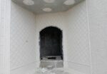 معلم ديكورات خارجيه اسمنت الرياض وبطح الرياض تصميم الحجر الطبيعي