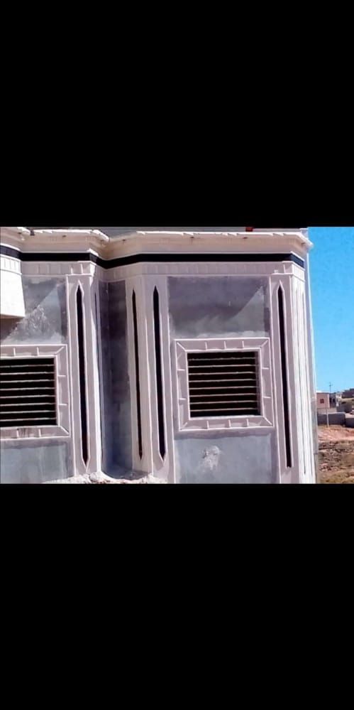 معلم ديكورات خارجيه اسمنت الرياض وبطح الرياض تصميم الحجر الطبيعي