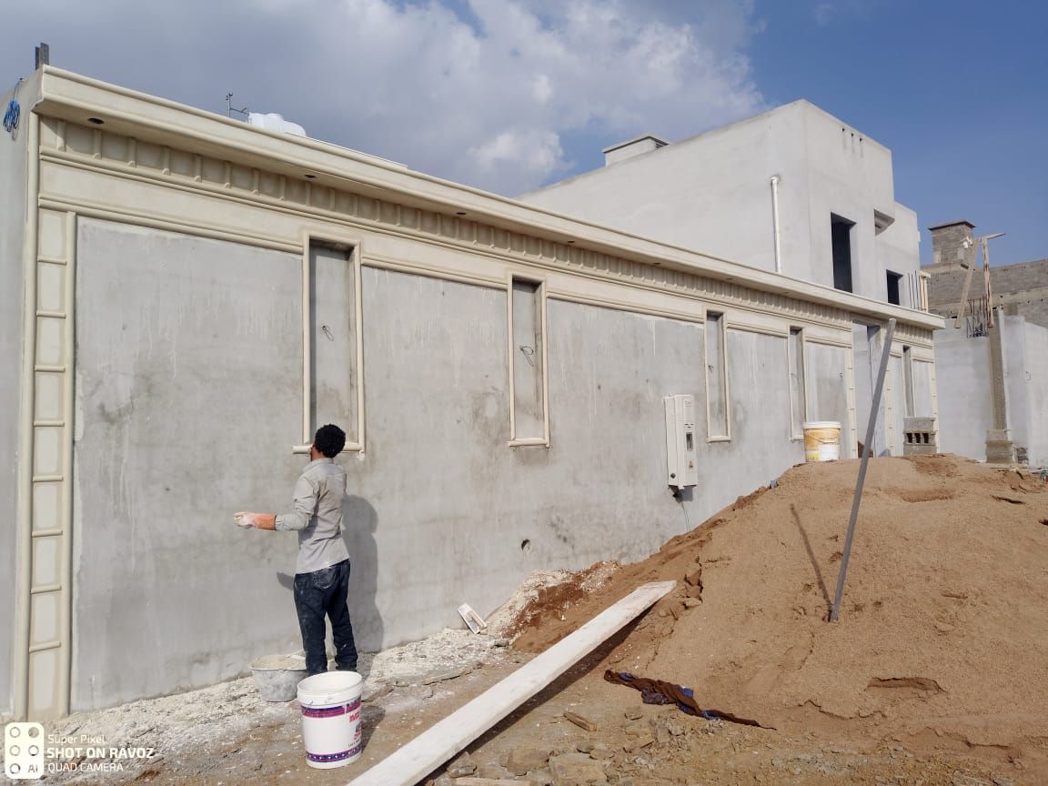معلم ديكورات خارجية اسمنت الرياض وبطحا الرياض تصميم الحجر الطبيعي بااسعار مناسبه شامله المواد يغنيك عن الجرافيت والبويه لسنا الوحيدون ولكننا الافضل