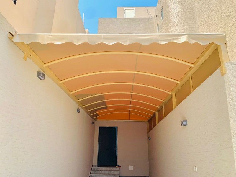 مظلات وسواتر وجميع أعمال الحداده