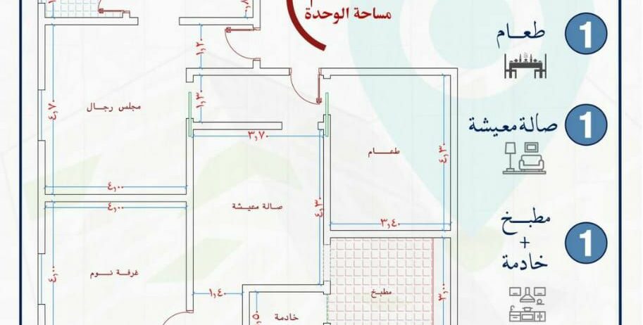 شقق وملاحق للسكن والاستثمار في حي النزهة خلف عالم الوسام
