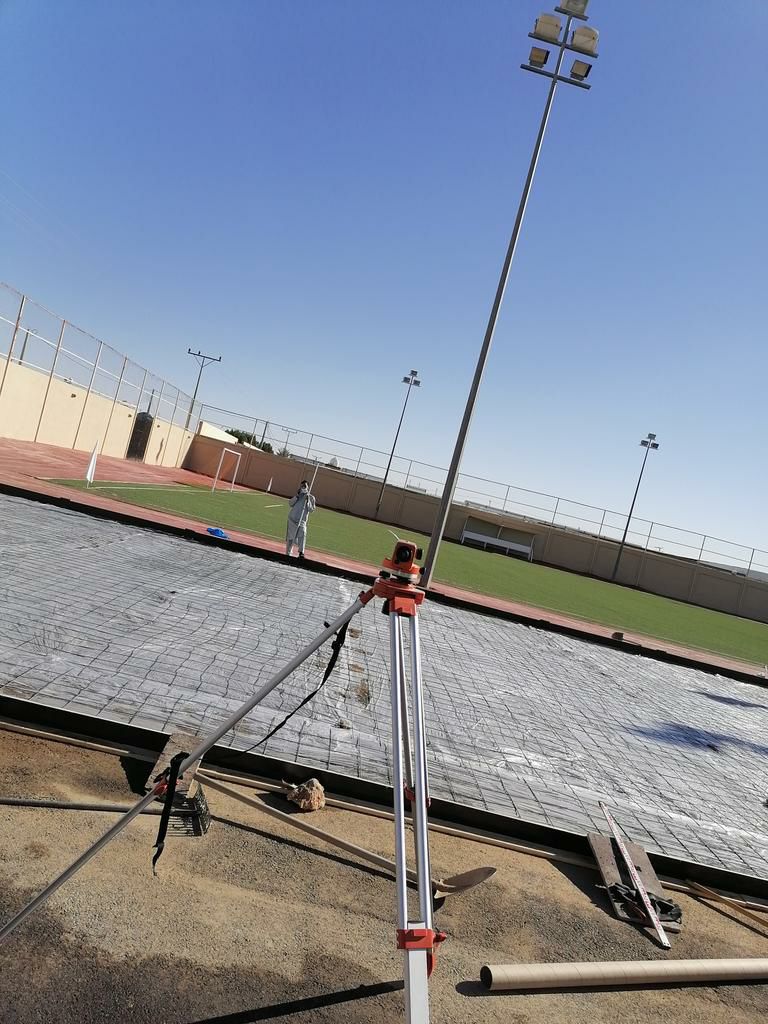 صبة ميول الخرسانه