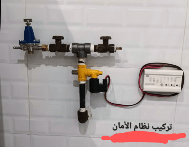 ابو علي معك ومتخصص بتمديد الغاز وكشف التسريبات