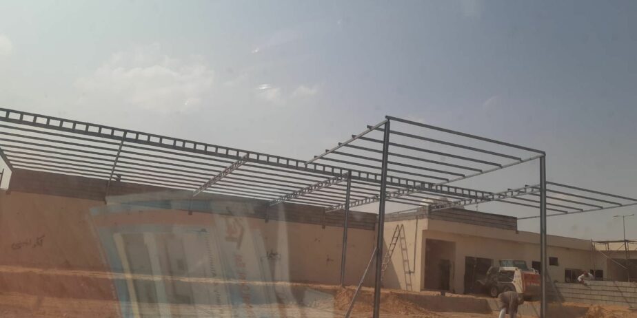مضلات وسواتر وبرجولات وهناقر ومستودعات وجميع انواع الحداه للتواصل 0509941070