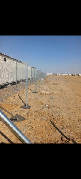 مضلات وسواتر أعمال شينكو تسوير أراضي تسوير سياج حديد شبوك