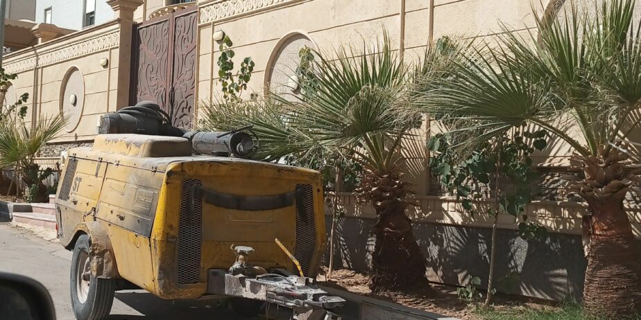 هدم مباني بالرياض