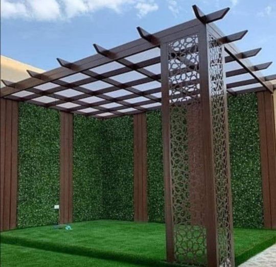 مضلات وسواتر وبرجولات وهناقر ومستودعات وجميع انواع الحداه للتواصل 0509941070