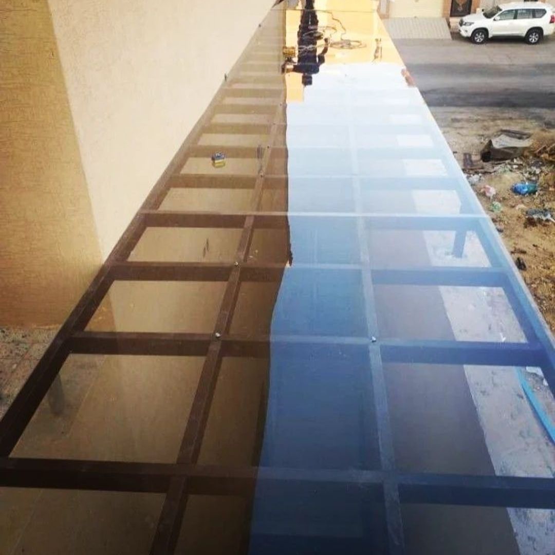 مظلات وسواتر وبرجولات وجميع اعمال الحداده مظلات لك