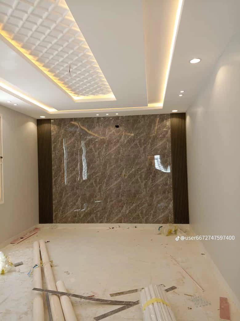 توريد وتركيب ورق جدران تركيب جبس تكسيات جداريه دها