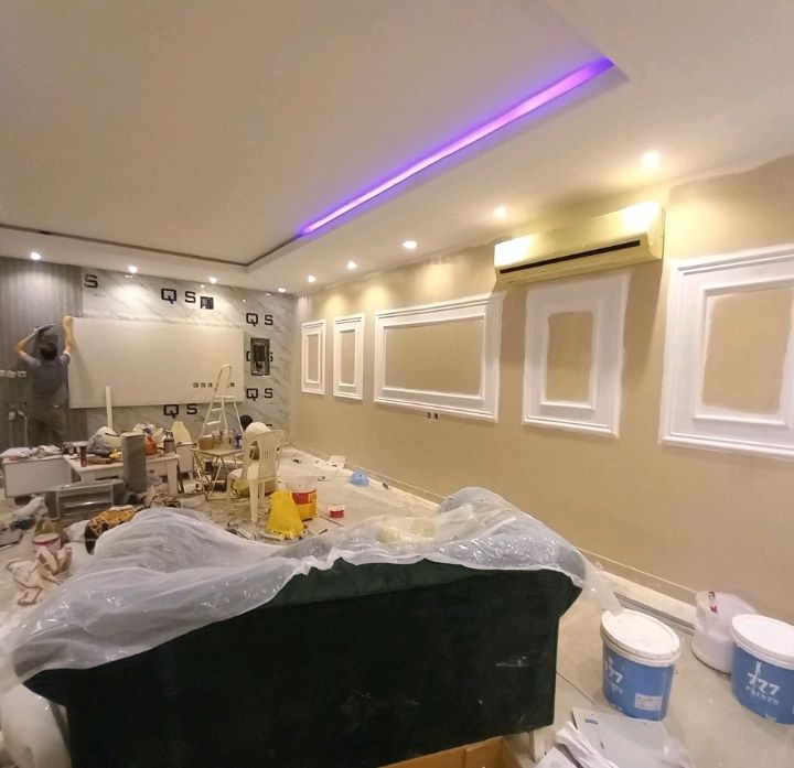 معلم دهانات وديكورات