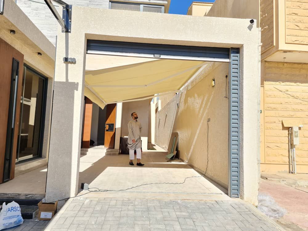 مظلات كهربائية بالريموت ـ مظلات ثابتة مظلات يدوية