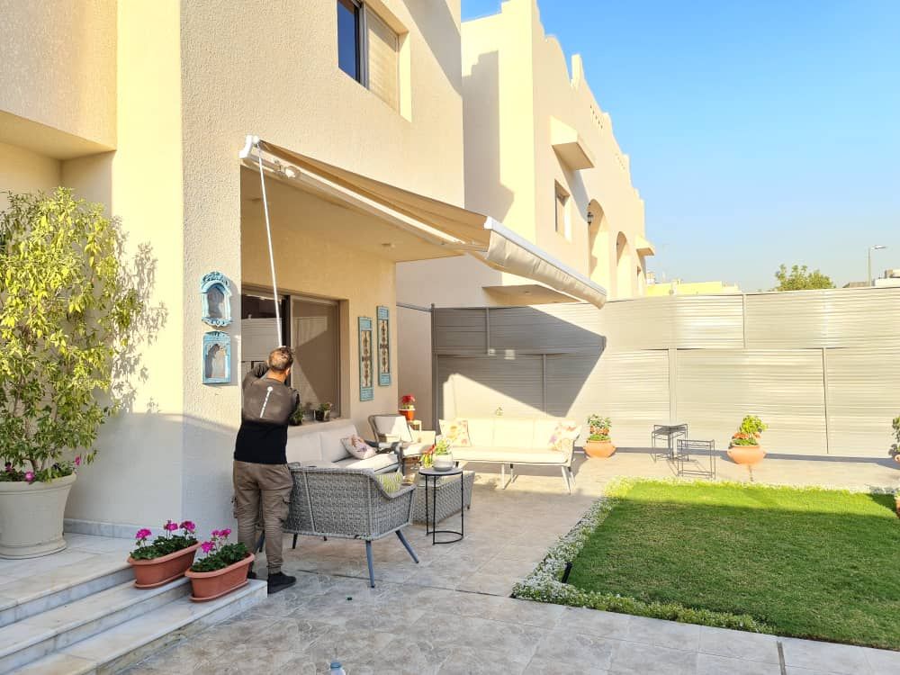 مظلات كهربائية بالريموت ـ مظلات ثابتة مظلات يدوية