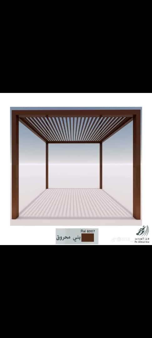 حداد مظلات وسواتر وبرجولات