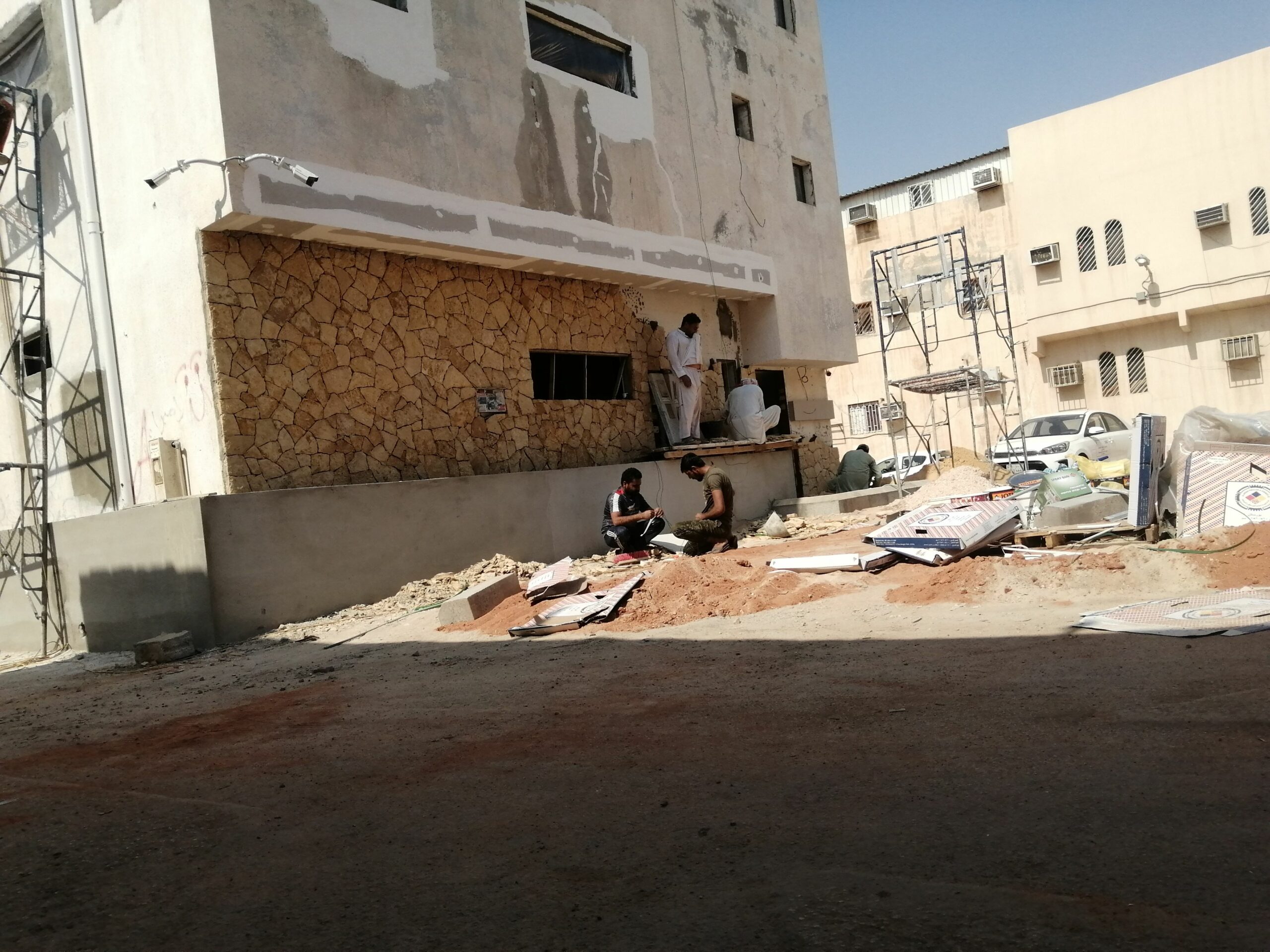 مقاول حجر ديكورات