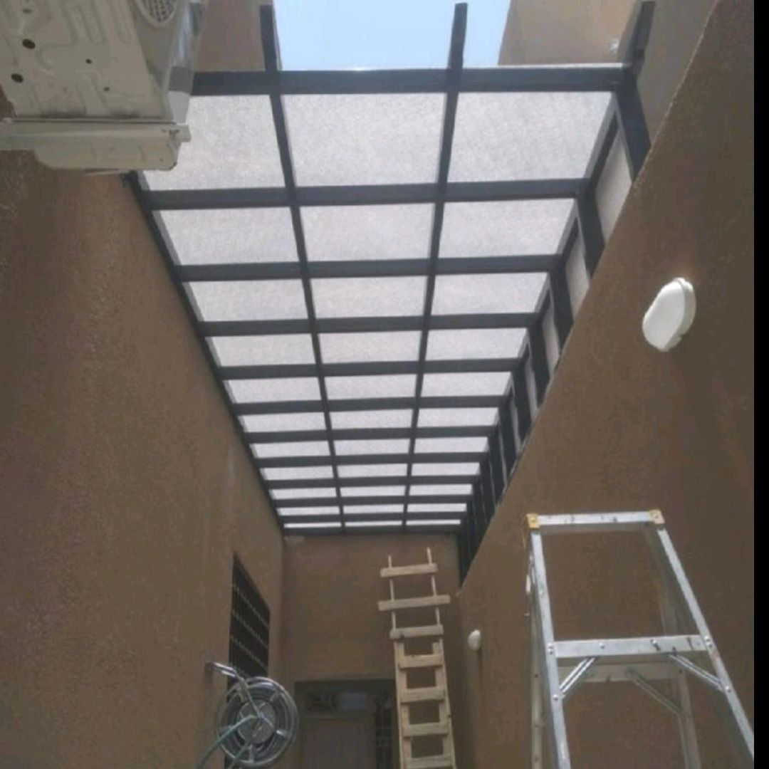 مظلات وسواتر وبرجولات وجميع اعمال الحداده مظلات لك