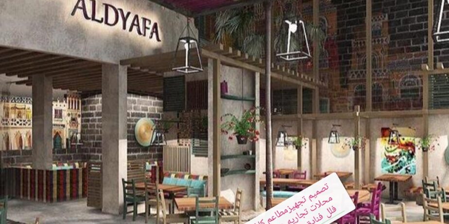 تصميم -تجهز- المطاعم- الكافيهات- المحلات- اتجاريه