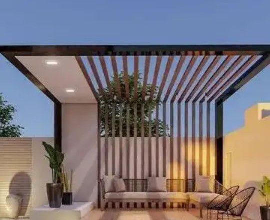 مضلات وسواتر وبرجولات وهناقر ومستودعات وجميع انواع الحداه للتواصل 0509941070