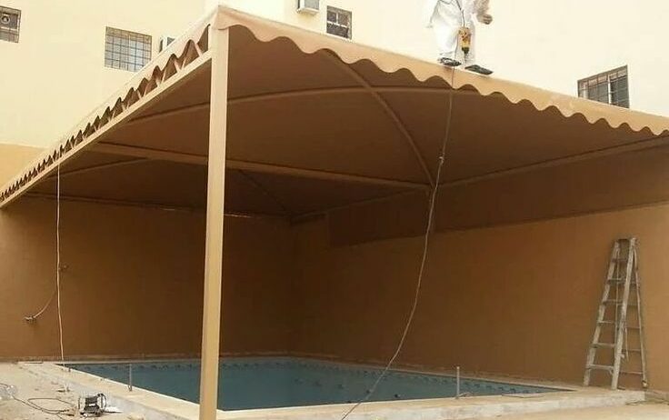 مظلات وسواتر وبيوت الشعر