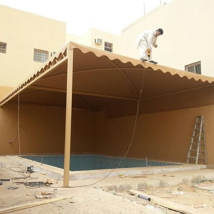 مظلات وسواتر وبيوت الشعر