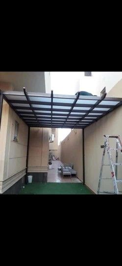 مظلات وسواتر وبرجولات وجميع اعمال الحداده مظلات لك