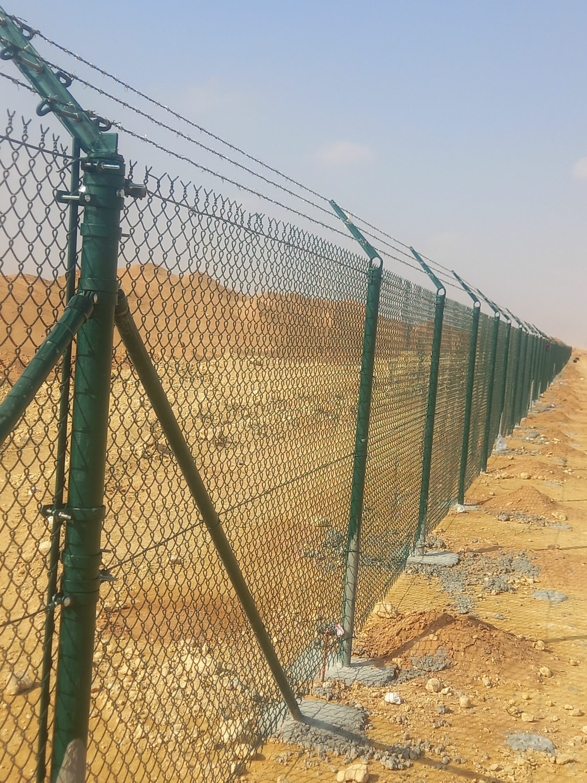 تركيب سياج شبك اراضي والمواقع ٠٥٥٢١٩١٢٣٥