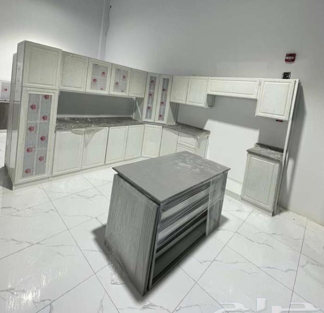 مطبخ جاهز وتفصيل حسب الطلب رف اربعه ملي ضمان عشر سنوات رف ربعه