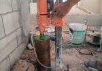 تنظيف وجهات الحجر وتخشين الخرسانة قبل اللياسا