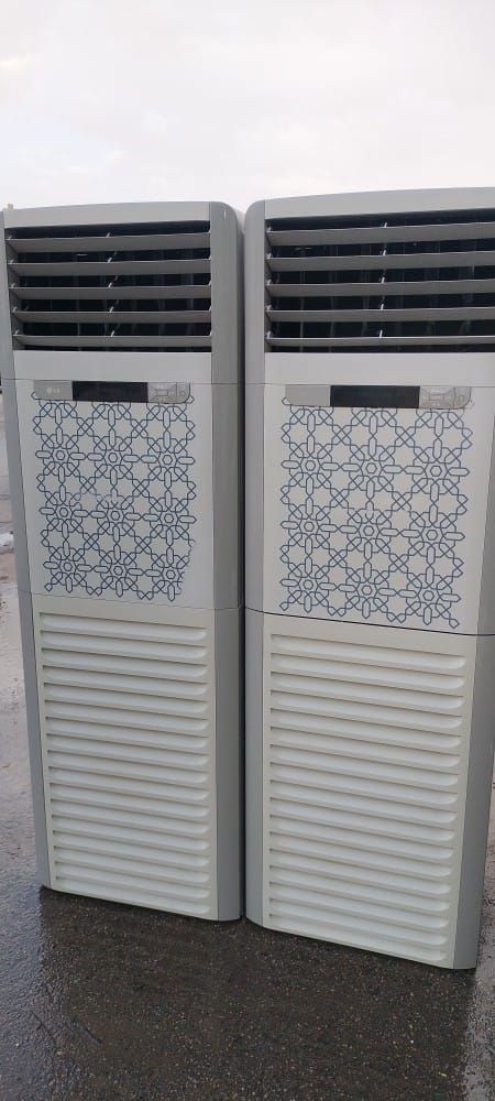 مكيفات اسبلت ودولابي ومخفي مستعمله شبه جديد مع الت