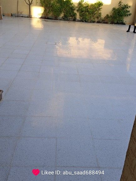 جلي بلاط تلميع رخام