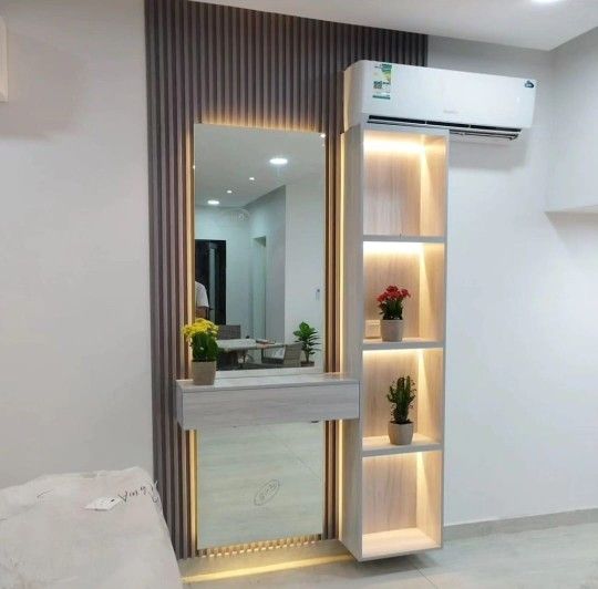 ديكورات منزليه بديل الخشب بديل ارخام مرايات رفوف