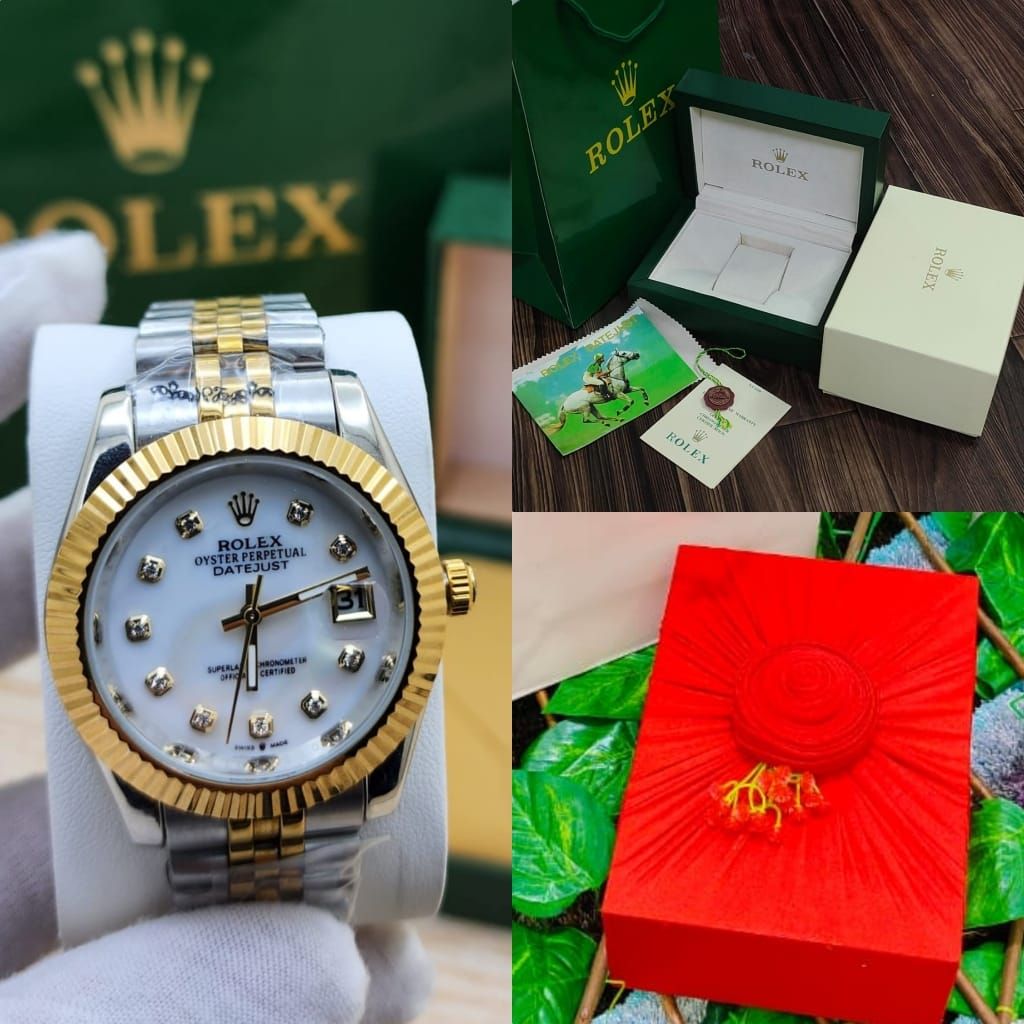 ساعه رجالي رولكس درجه اولى 🎊